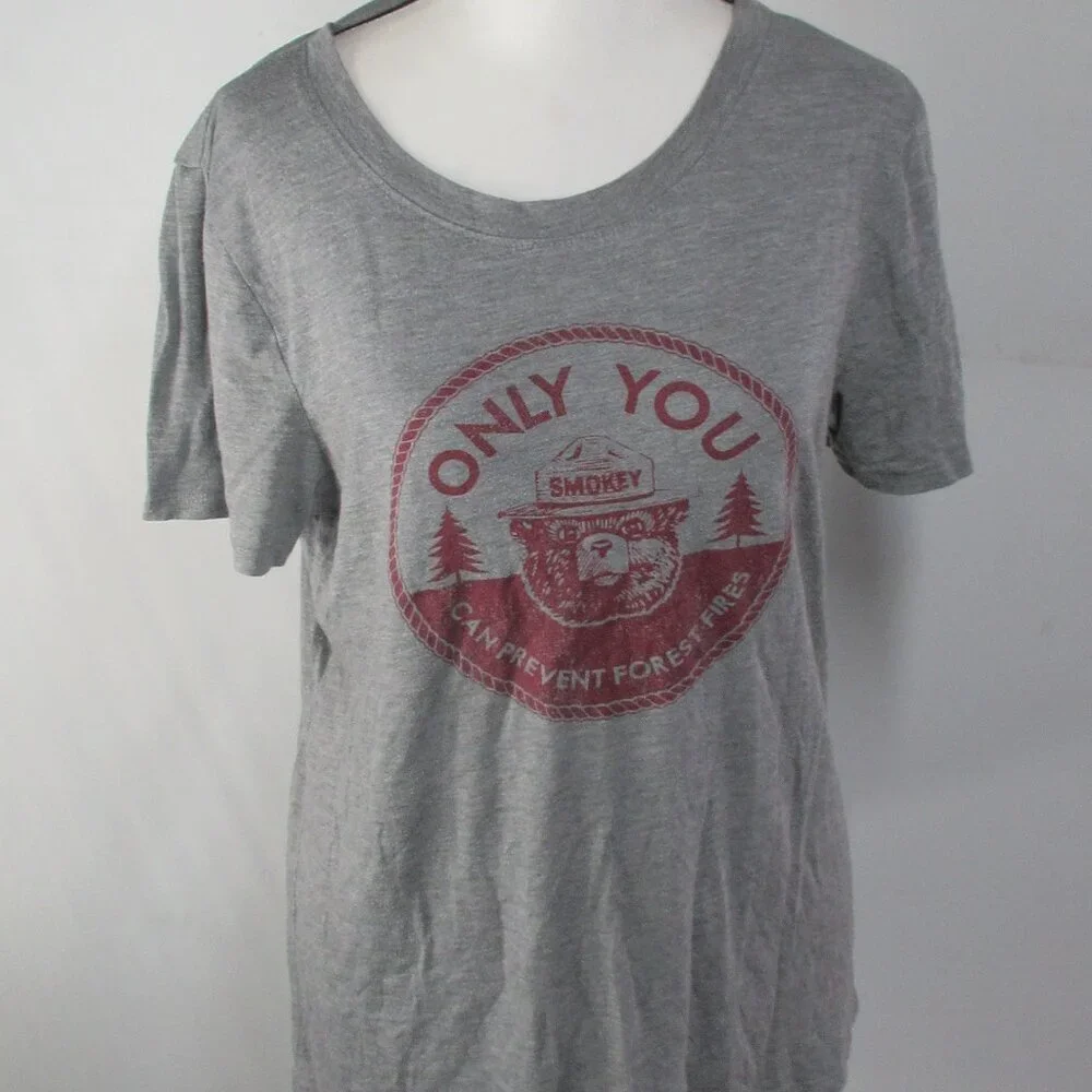 Smokey the Bear Only You Can Prevent Forest Fires T-Shirt Size XL - Picture 6 of 8